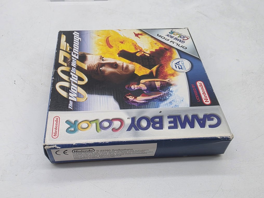 Nintendo - Gameboy Color - Extremelt Rare - Old Stock - 007 The world is not enough- First Edition - boxed with manual, inlay - Gra wideo - W oryginalnym pudełku #1.0