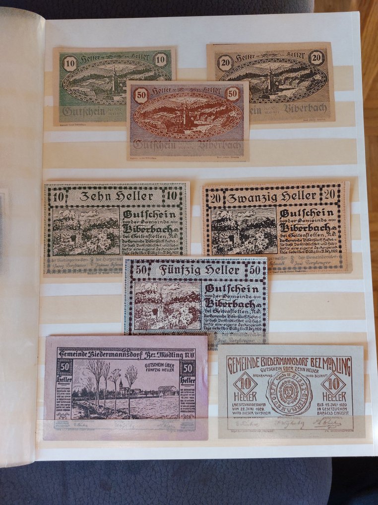 Αυστρία. - 122 Notgeldscheine im Album - 1920's  (χωρίς τιμή ασφαλείας) #3.2