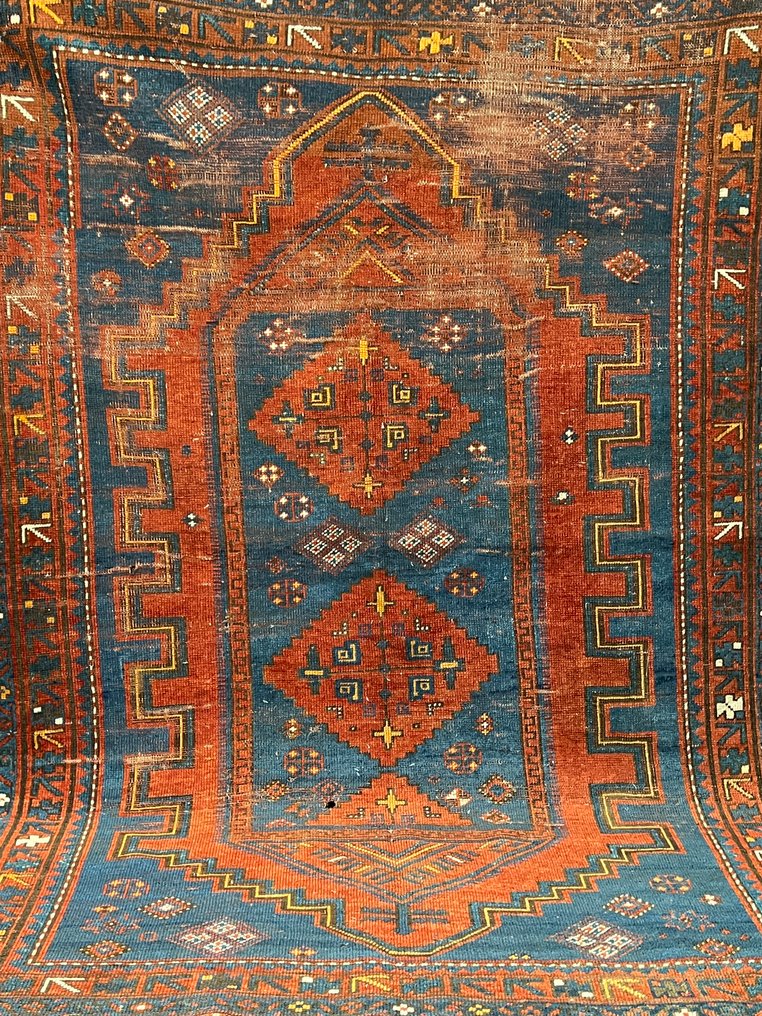 Παλαιό χαλί Kazak με φυσικά χρώματα. - Χαλί - 200 cm - 145 cm #1.0