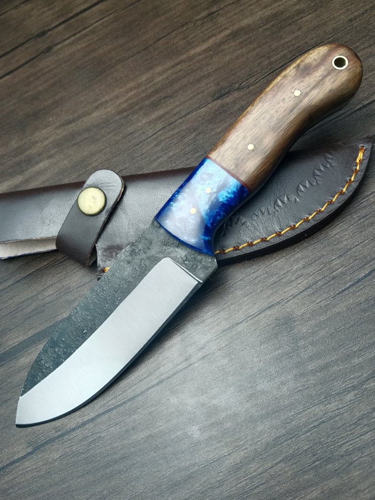 Obsidian - 厨刀 - Kitchen knife set -  介绍 Obsidian 定制系列厨师刀，传统工艺制作 - 专用钢 - 法国 #3.2