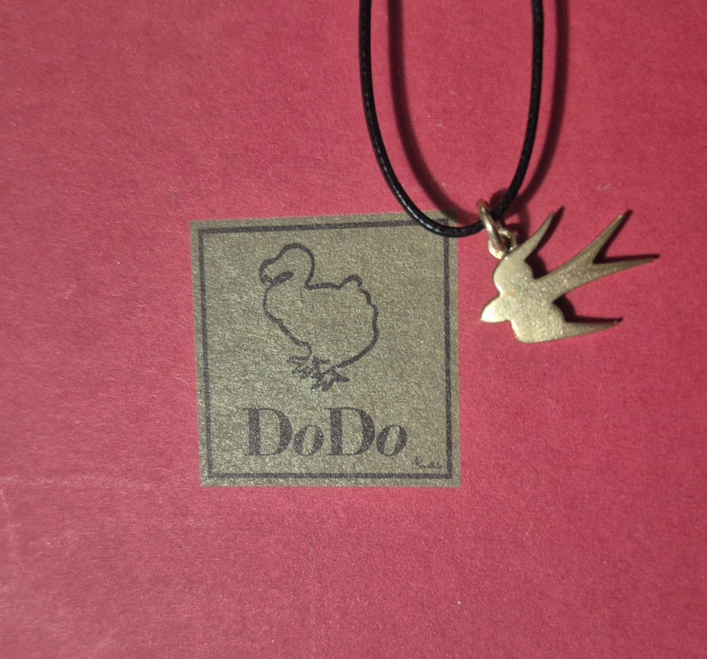 χωρίς τιμή ασφαλείας - Pomellato - Κρεμαστό κόσμημα - Dodo - 18 καράτια Κίτρινο χρυσό - Rondine μέση διάσταση #4.3