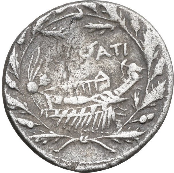 Repubblica romana. Q. Lutatius Cerco, 109-108 a.C.. Denarius #1.0