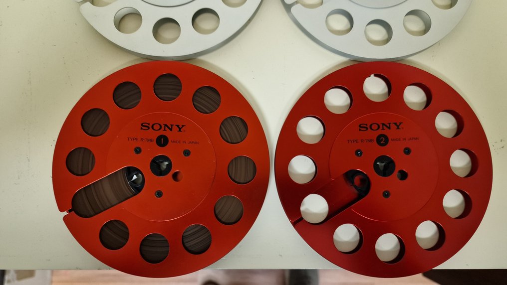 Sony R-7MB Special Reels - Μπομπίνες 18 εκ. με ταινία - 1985 #1.0