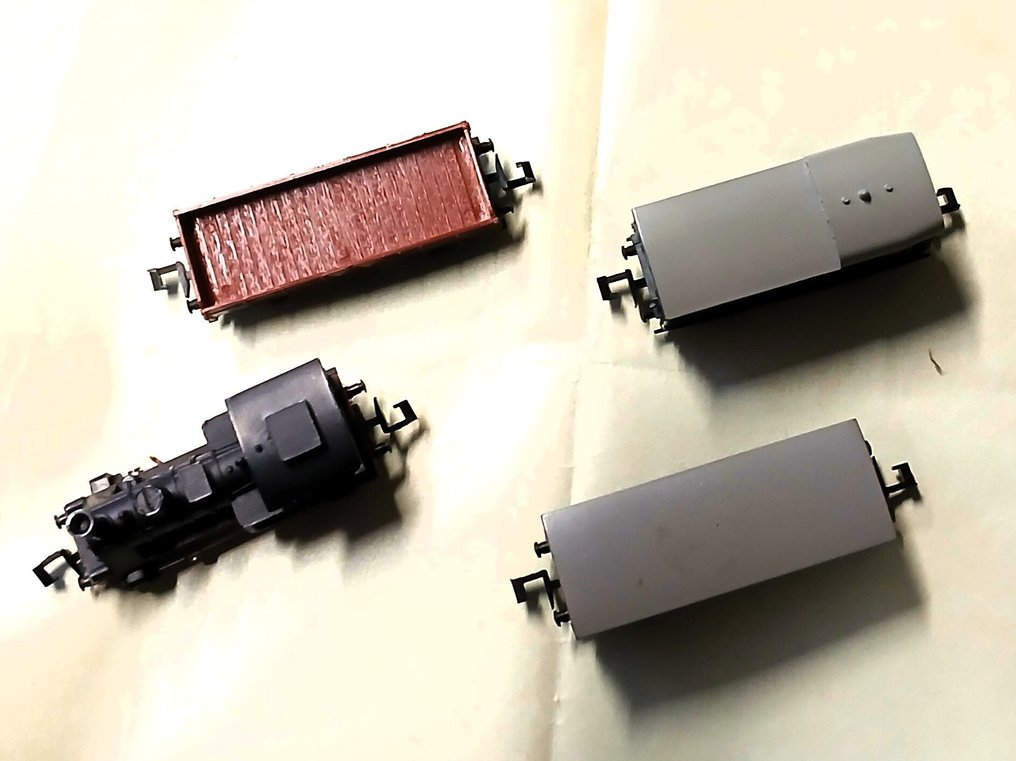 Minitrix N - 1034 - Conjunto de comboios (1) - Startset, pouco usado - DB #3.2