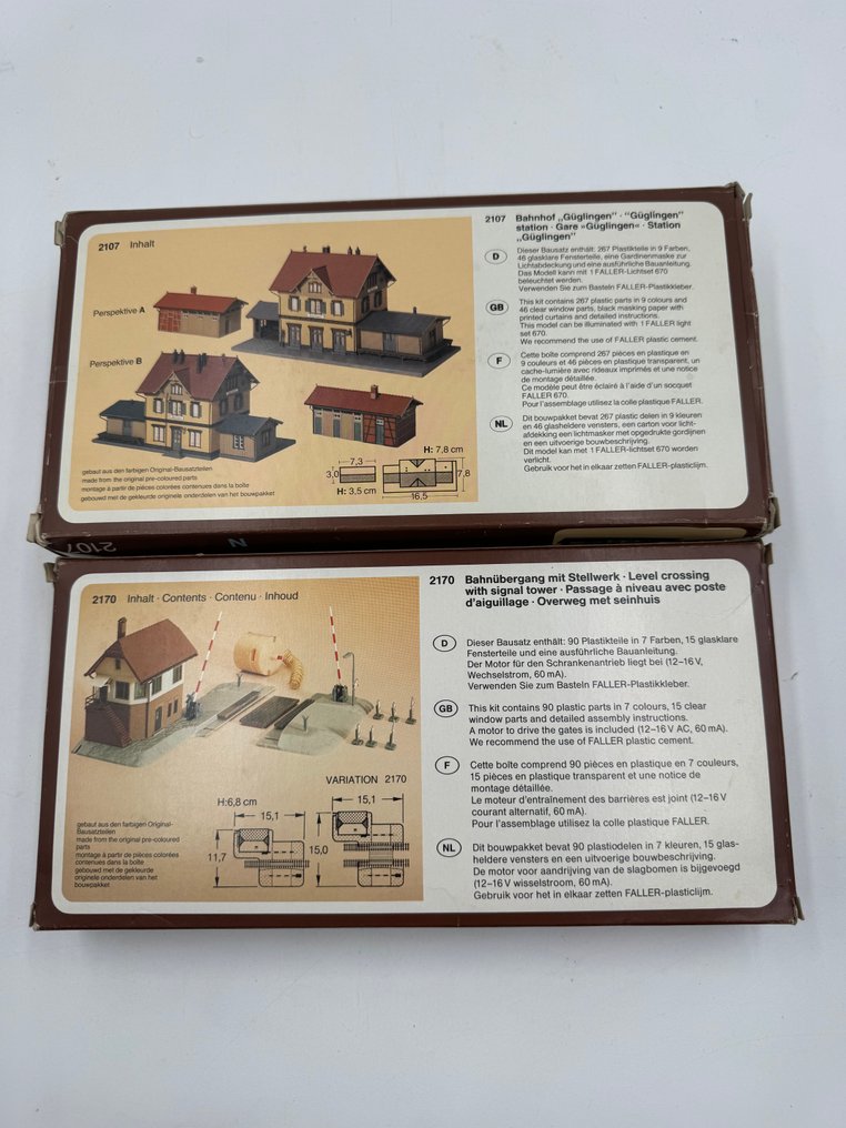 Faller N - 2170, 2107 - Modellbahnbausätze (2) #1.0