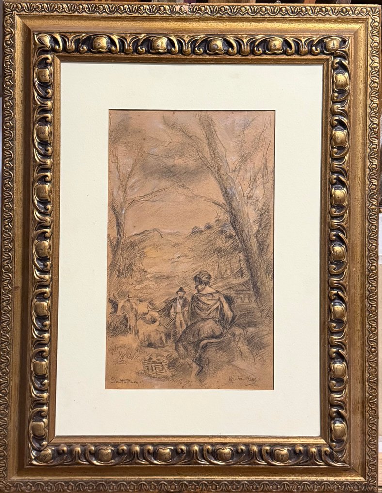 Ιταλική σχολή (XIX) - Campagna romana #1.0