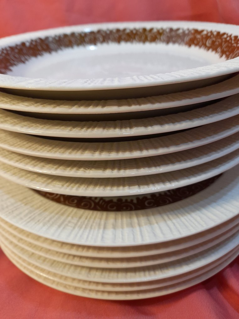 Thomas - Service de table pour 6 (12) - Relief cortex - Porcelaine #2.1