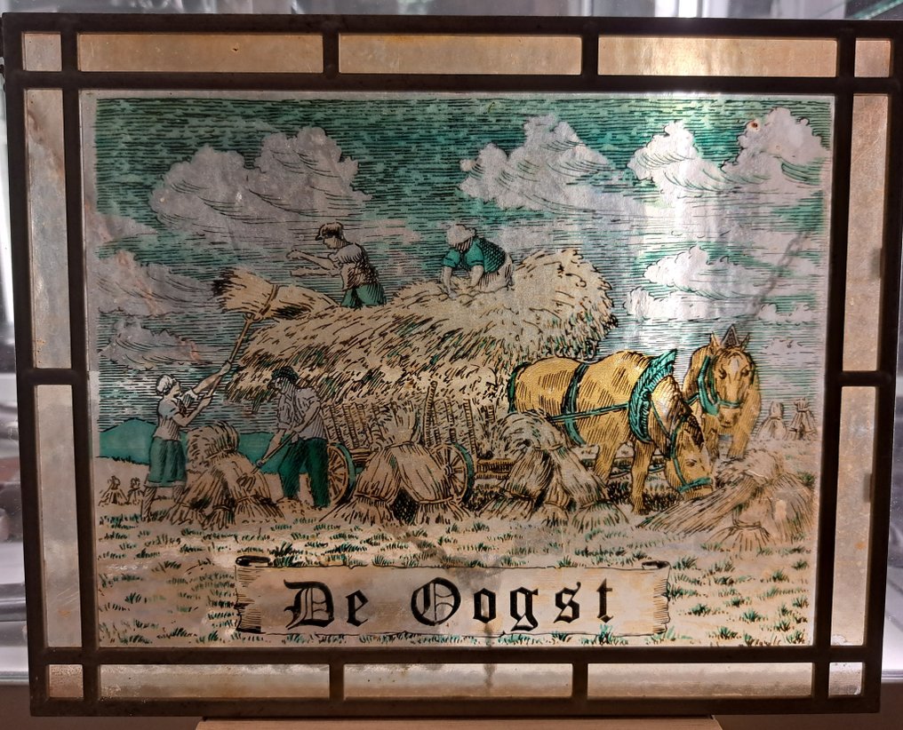  Witraż - lat 60 - De Oogst  #1.0