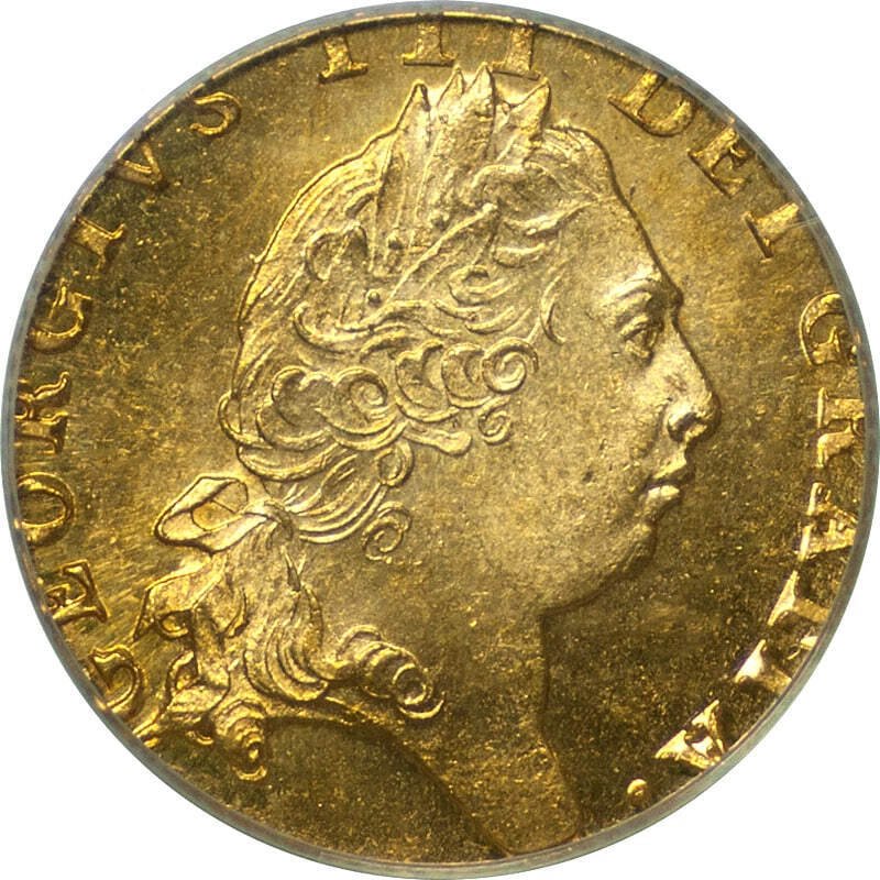英國. 喬治三世. Guinea 1798 - PCGS MS64 #1.0
