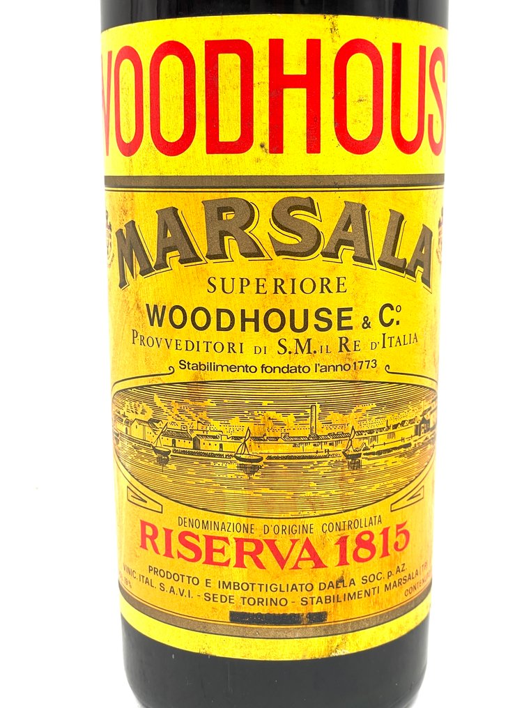 1815 Solera - Woodhouse Marsala Superiore Riserva - 19% - Sicilien - 2 Flaskor (0,75L) #3.2