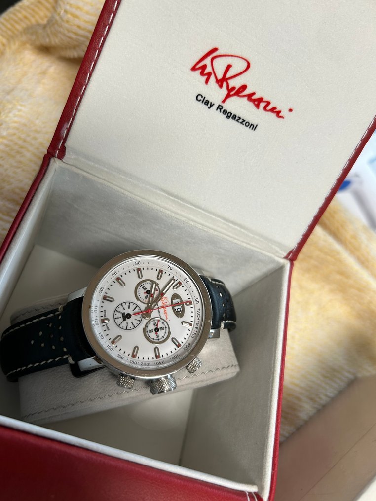 Watch - monte carlo edition - Clay Regazzoni Original in Box - 1996 #1.0