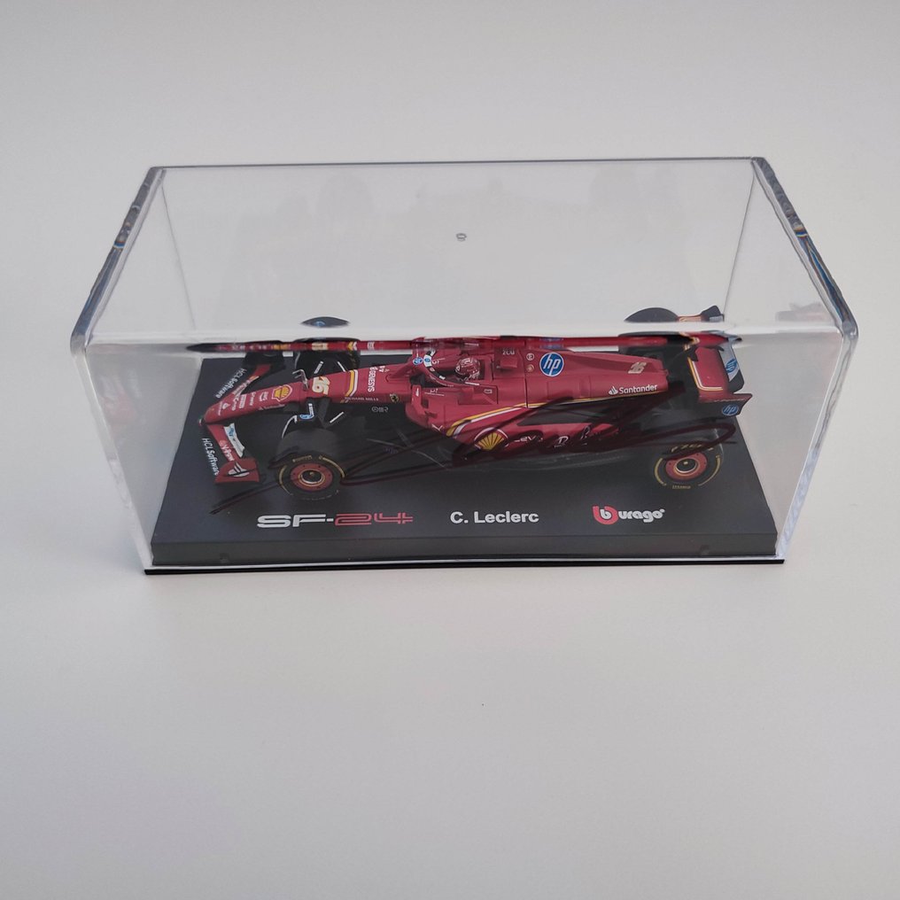 法拉利 - 摩纳哥大奖赛 - Charles Leclerc - 2024 - 比例1/43模型车  #3.2