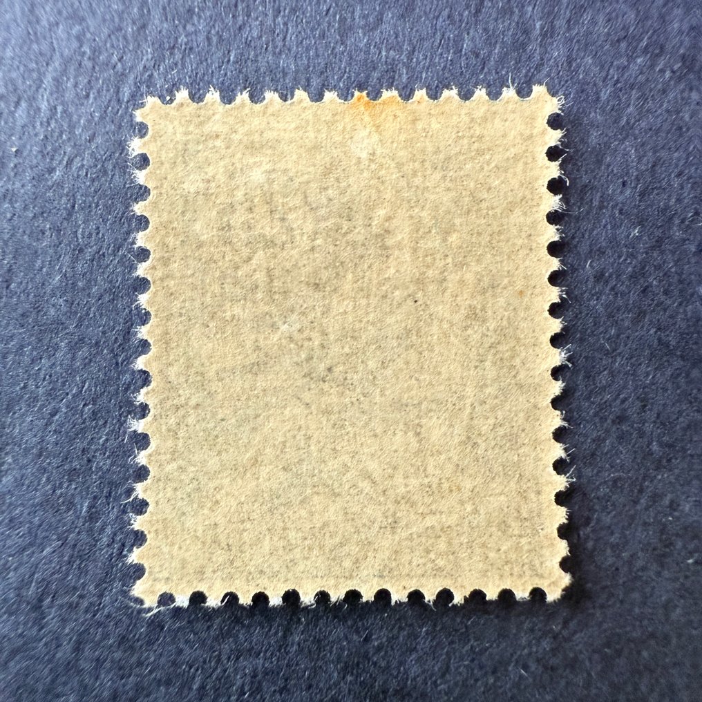 法國  - Yvert 127 “Mouchon Retouché 25c 蓝色” 全新 ** - TB/B #1.0