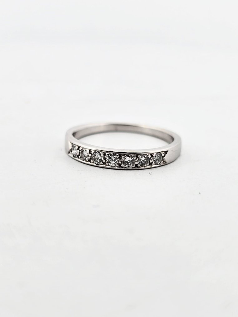 Δαχτυλίδι - 18 καράτια Λευκός χρυσός - 0.35ct. tw. Διαμάντι (Φυσικό) #2.1