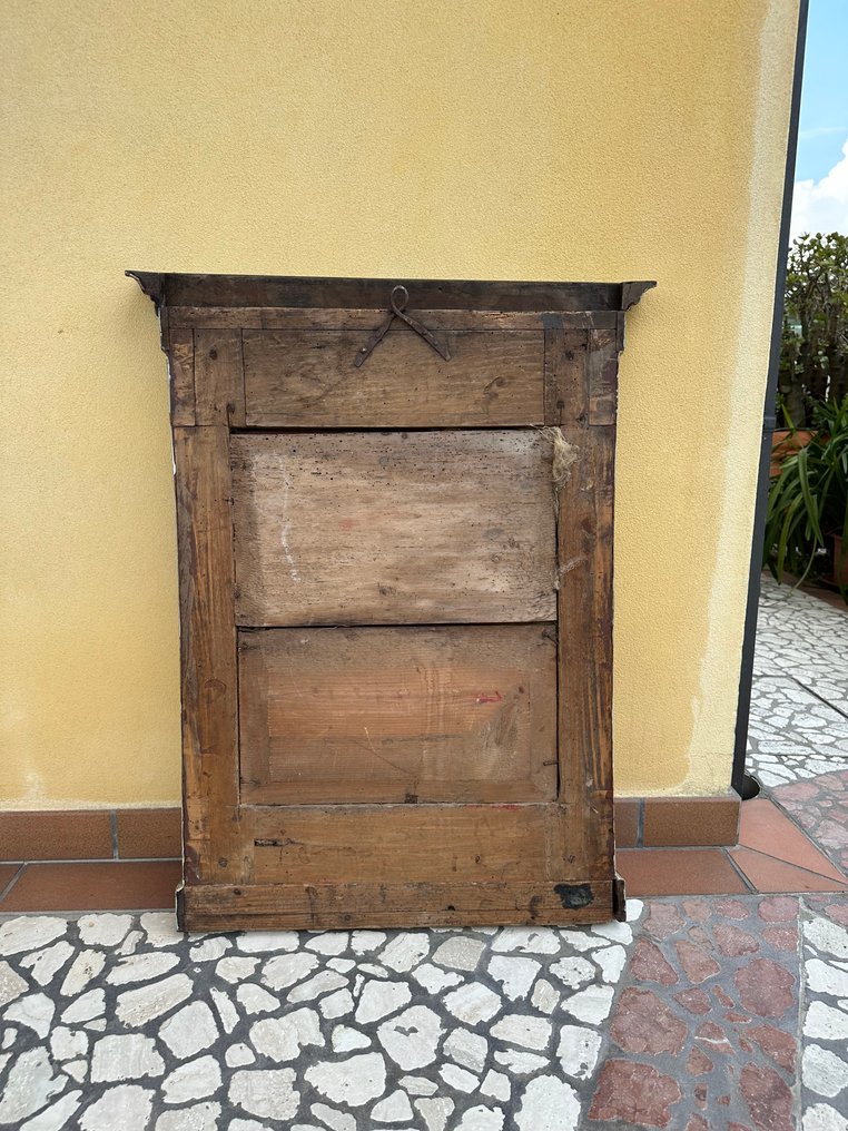 牆鏡  - 木, 玻璃 - 威尼斯古董镜子 #2.1