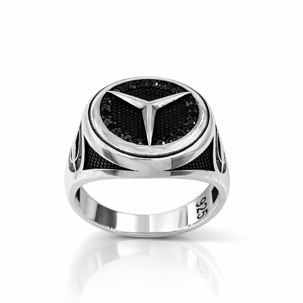 Argint - Inel - Mercedes Micro Design #4.3