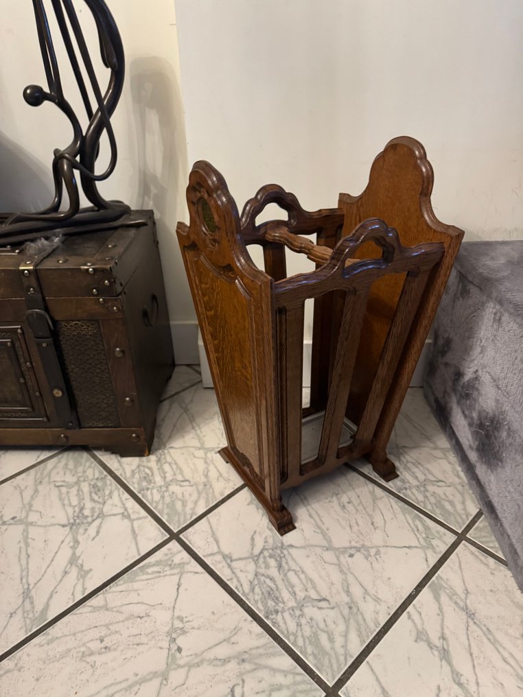 Paraplystativ/holder - Træstik paraplyholder - Træ #4.3