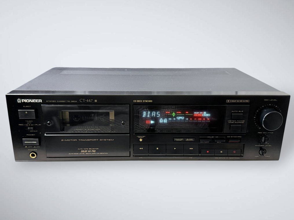 Pioneer - CT-447 录音带卡座 #1.0