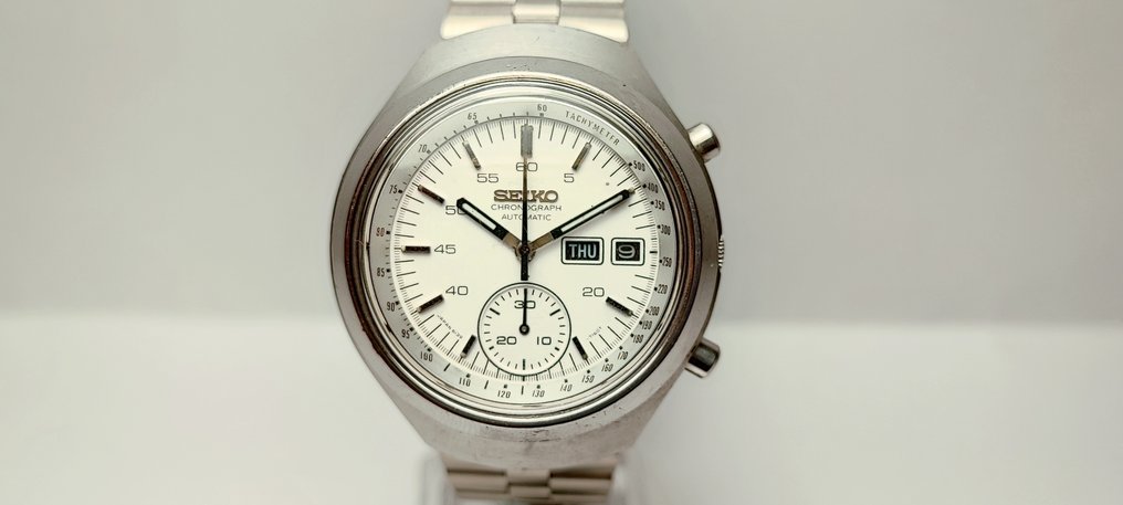 Seiko - 6139-7100 Chronograph Helmet Stormtrooper - Ingen mindstepris - Mænd - 1977 #3.2