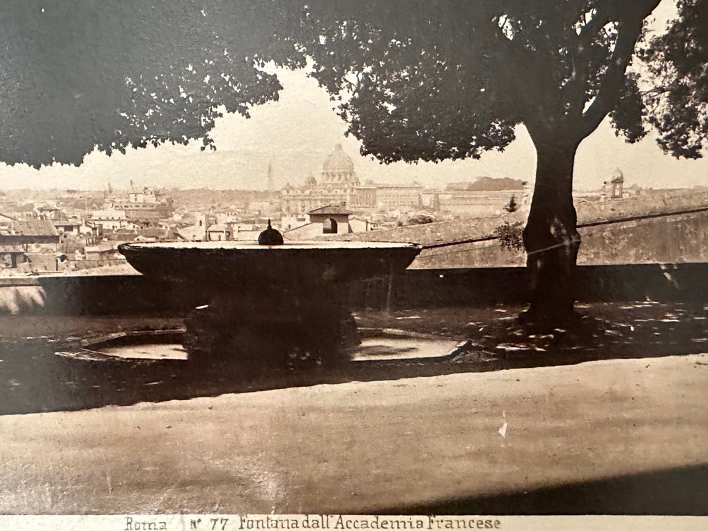 Anonimo - Roma - Lotto di tre fotografie antiche dell’800 #3.2