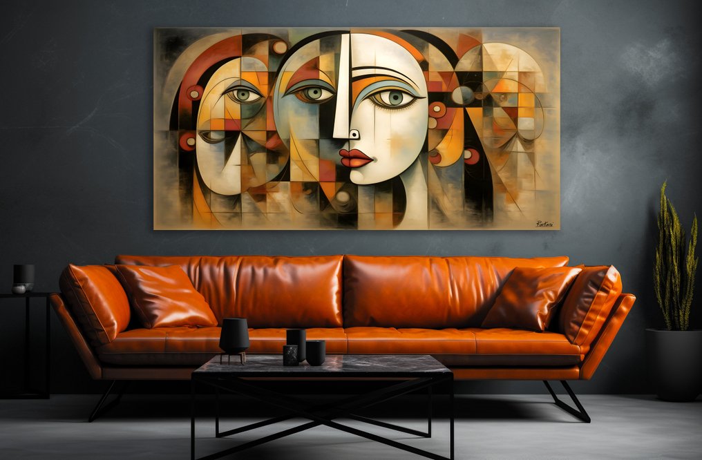 Oskar Rekozi - BigArt · Cubism - XXL - 1/1 Unique Piece #2.1