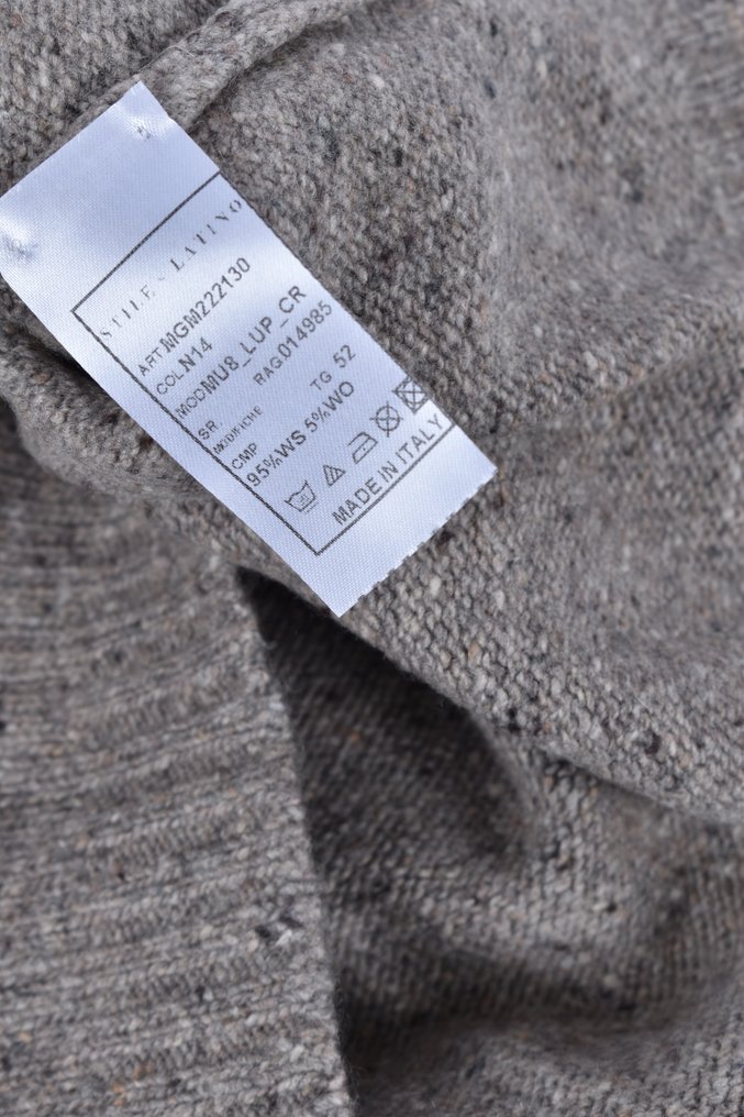 STILE LATINO - Cashmere - Turtleneck - 52 - No reserve price - Jumper - New with tags #4.3