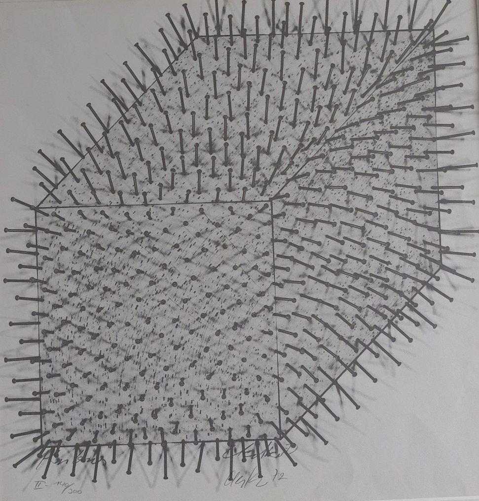 Günther Uecker (1930-2025) - Kubus #1.0