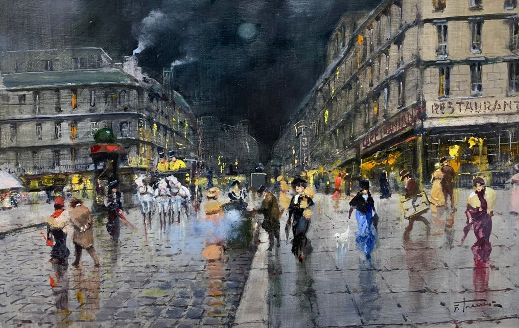Francesco Tammaro (1939) - Notturno Parigino #1.0