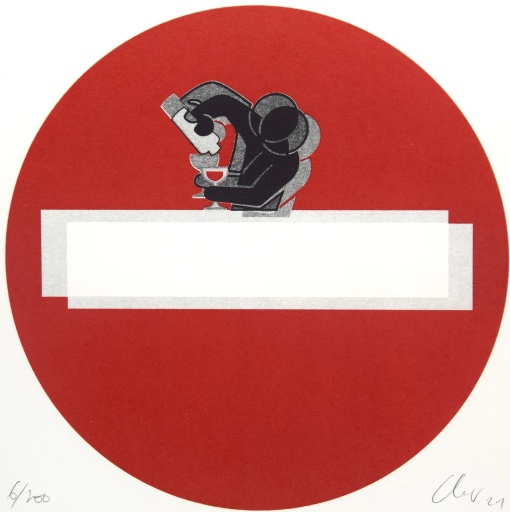 Clet Abraham (1966) - Open Bar #1.0