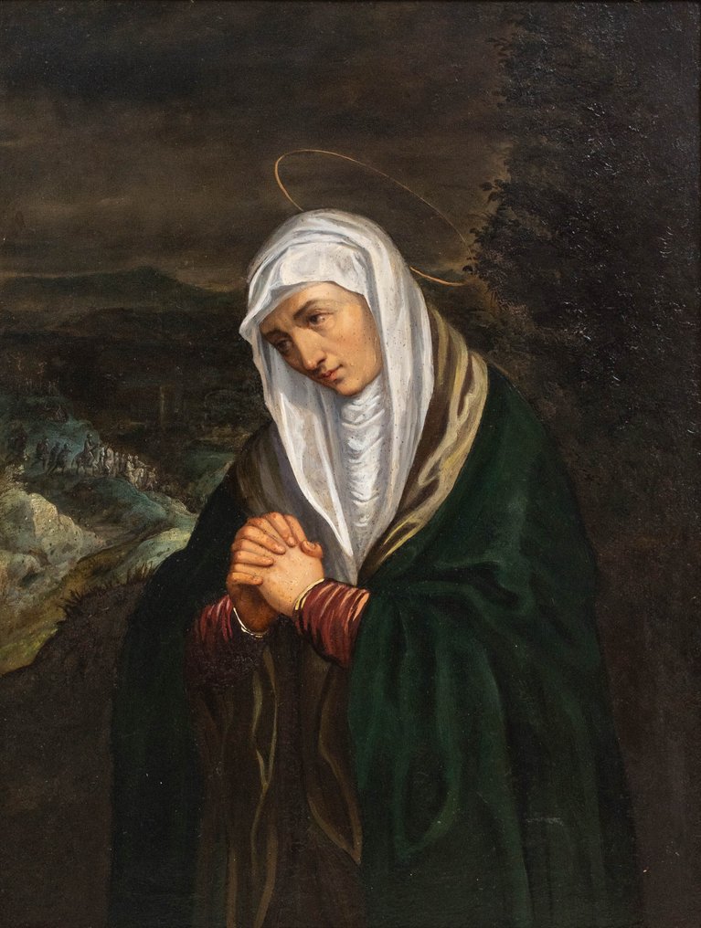 Dutch School, after Tiziano Vecellio (1485–1576) - Mater Dolorosa #1.0