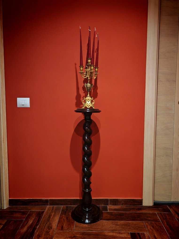 古董 柱 (2) - made in - made in Italy - 1970-1980, 1910-1920 - 柱子和烛台。  #3.2