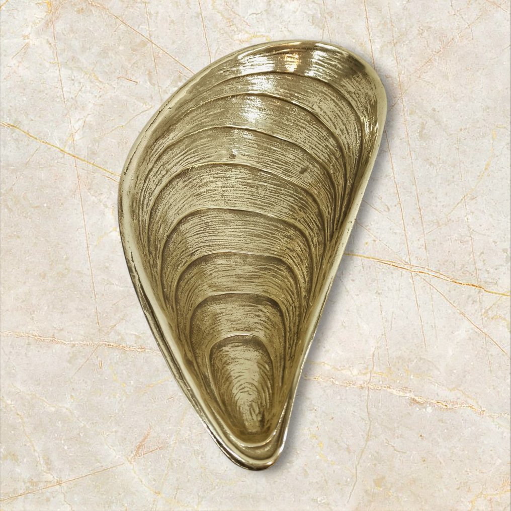 Διακοσμητικό - Seashell Catchalls - Πατιναρισμένος μπρούτζος - Άδειασμα τσαντών Κοχύλι. #1.0