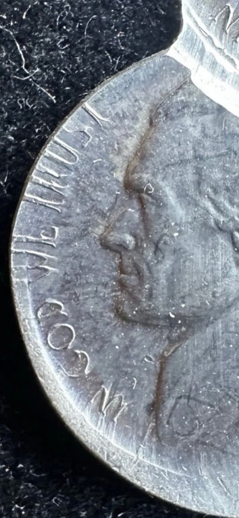 Ηνωμένες Πολιτείες. 5 Cents 1964 Jefferson Nickel. Broadstruck & Double Struck Both Sides  (χωρίς τιμή ασφαλείας) #4.3