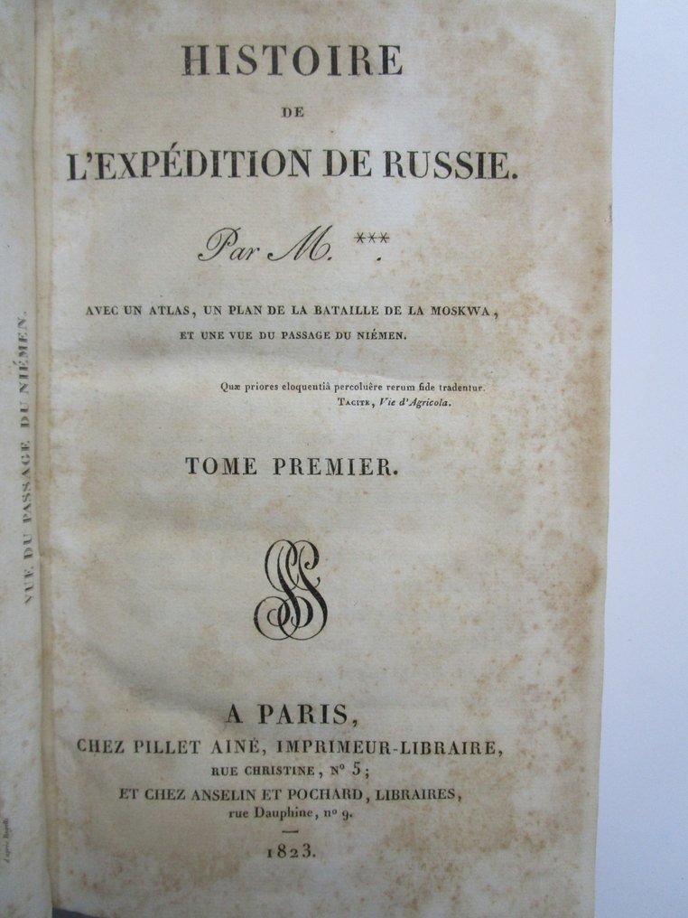 Chambray (de) Marquis - Histoire de l'Expédition de Russie - 1823 #3.2