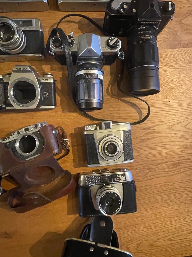 Canon, Yashica, Konica, Nikon, Pentax Partij defecte en ongeteste camera’s 類比相機 #4.3