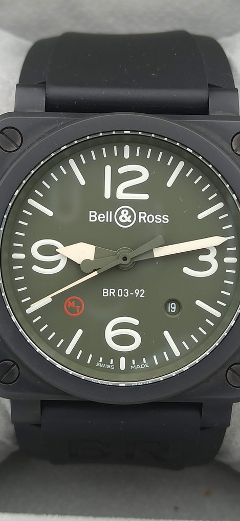 Bell & Ross - AUTOMATİC Military Type Green Dial Ceramic - BR03-92-CBl-04941 - Férfi - 2020 #2.1