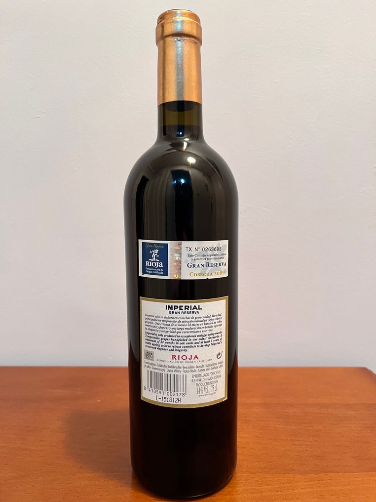 2009 C.V.N.E. Imperial - Rioja Gran Reserva - 1 Botella (0,75 L) #1.0