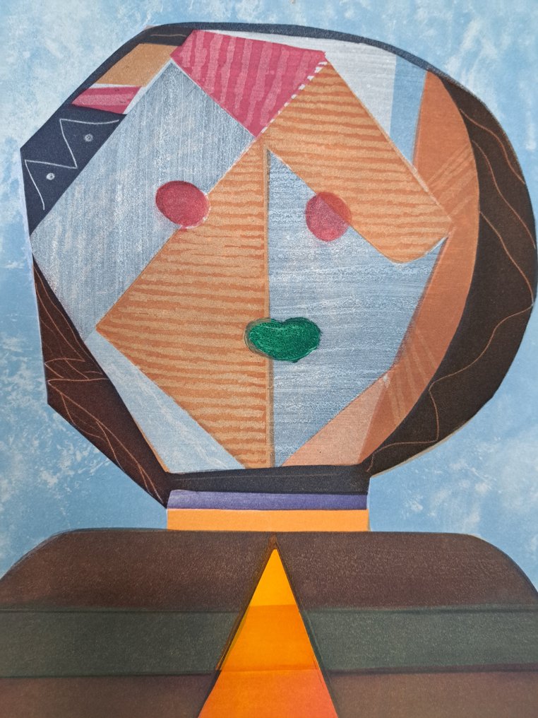 Max Papart (1911-1994) - L'enfant et le triangle Bariole #2.1