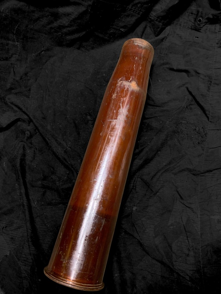 Υποδοχή / βλήμα 90mm των ΗΠΑ, άρμα M48 Patton (ακριβώς το ίδιο μοντέλο του Β' Παγκοσμίου Πολέμου) - Στρατιωτικά αξεσουάρ - 1954 #2.1