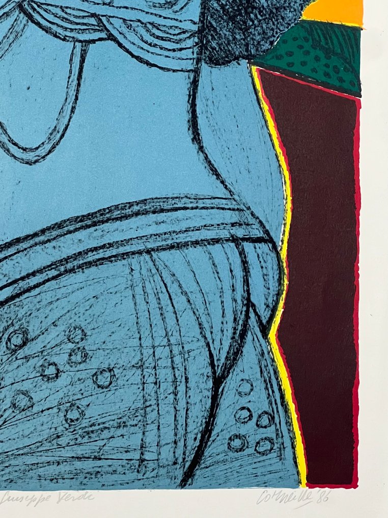 Corneille (1922-2010) - Epreuve d'artiste titrée et signée : Aïda, hommage à Giuseppe Verdi #4.3