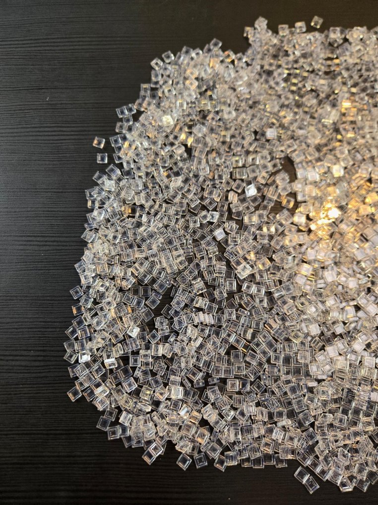 Lego - Jouet New Tile 1 x 1 Trans-Clear 3000pcs #4.3