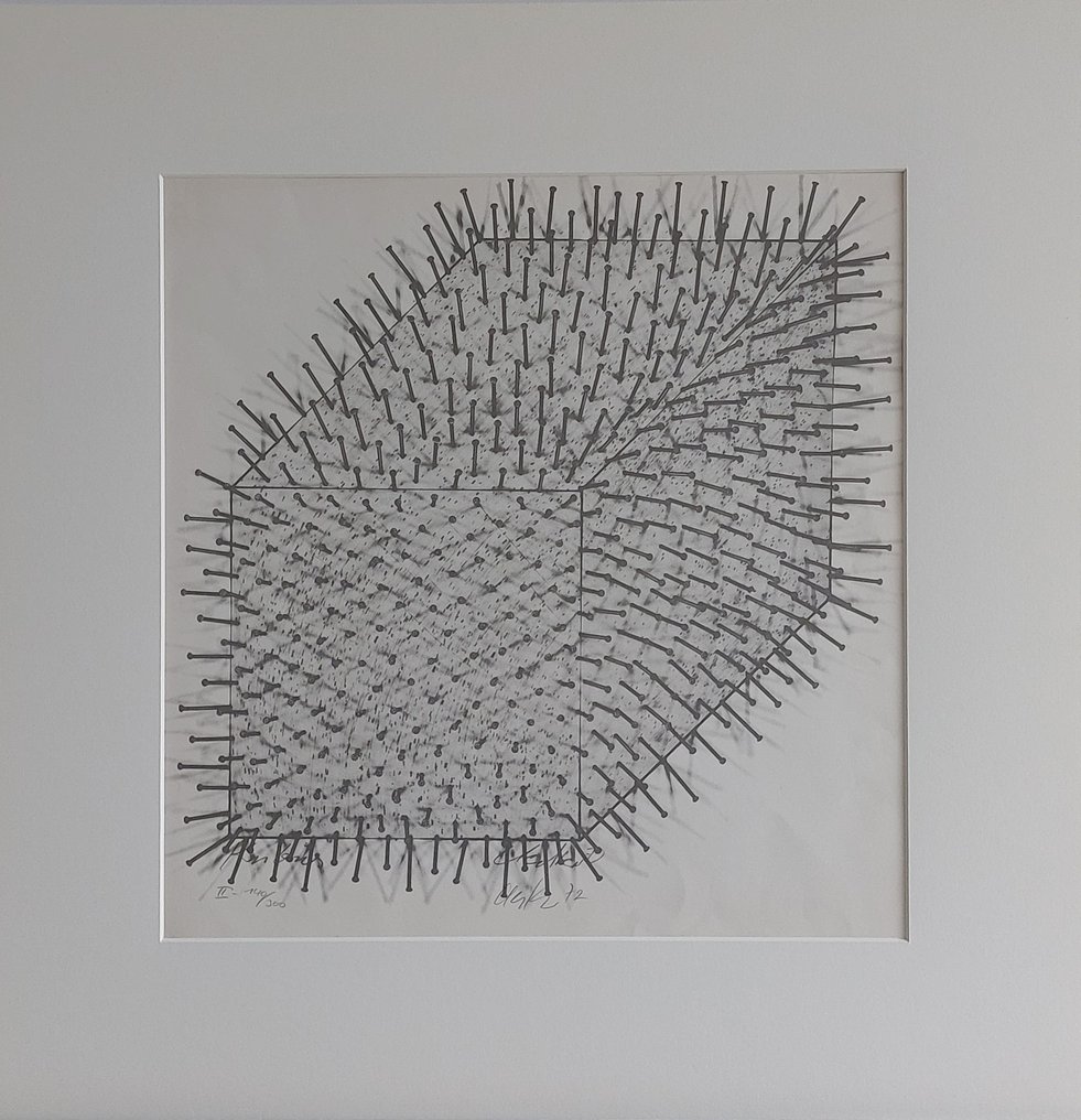 Günther Uecker (1930-2025) - Kubus #3.2