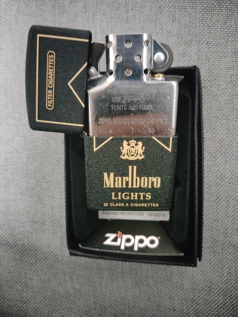 Zippo - Marlboro Lights Zippo - χωρίς τιμή ασφαλείας - Αναπτήρας - Ορείχαλκος, Σμάλτο #4.3