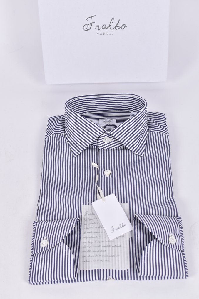 FRALBO NAPOLI - 39 - Katoen - No reserve price - Shirt - New with tags #1.0