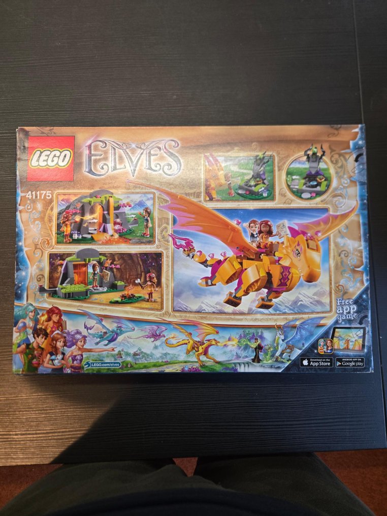 Lego Set - 41175 - Elfes - Fire Dragon's Lava Cave #1.0