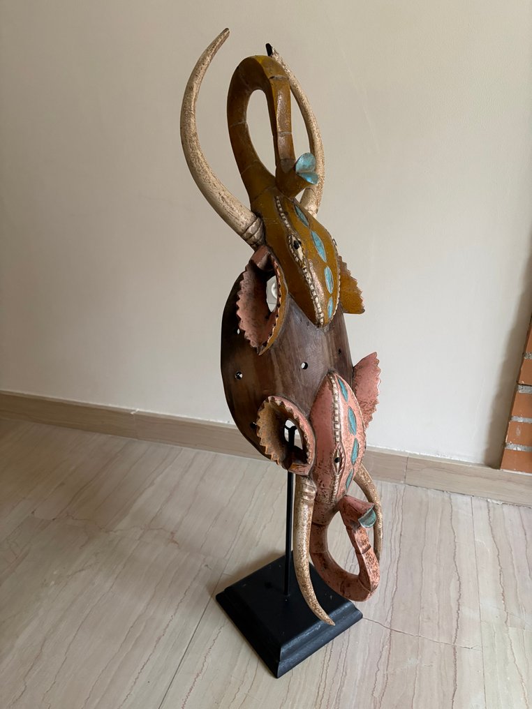 Máscara zoomorfa - 玩具人偶 - 布基纳法索  (没有保留价) #1.0