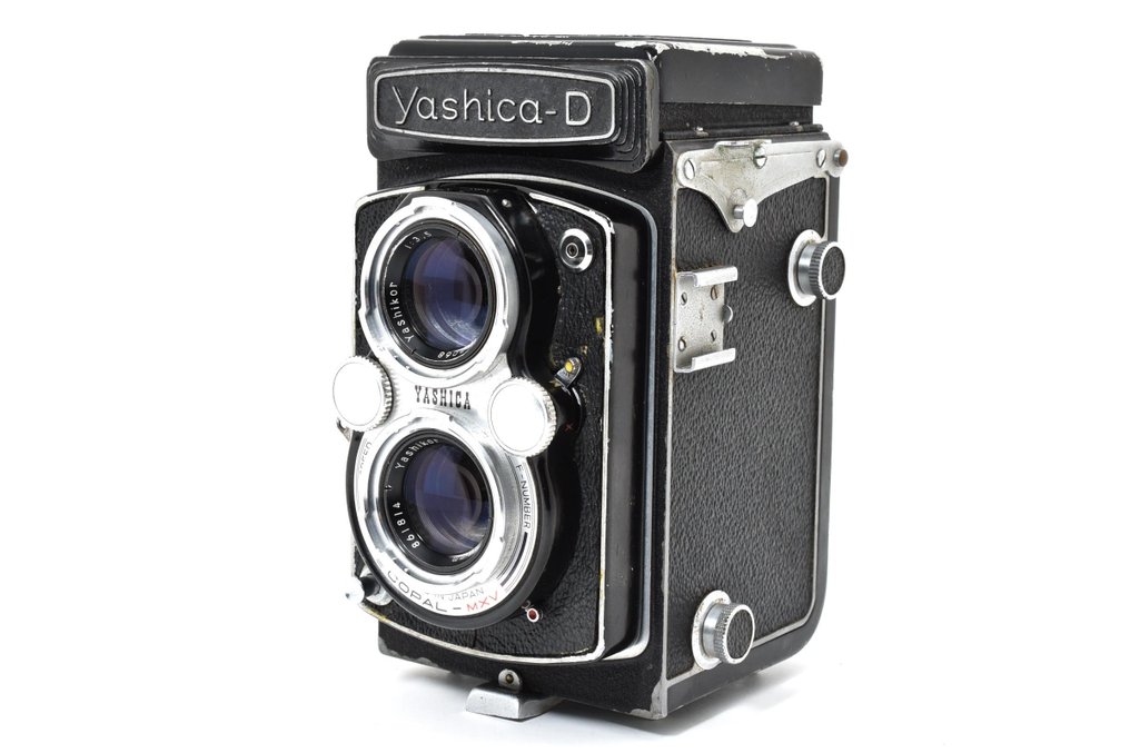 Yashica -D black met Yashikor 3.5/80mm | 双镜头反光相机 (TLR) #1.0