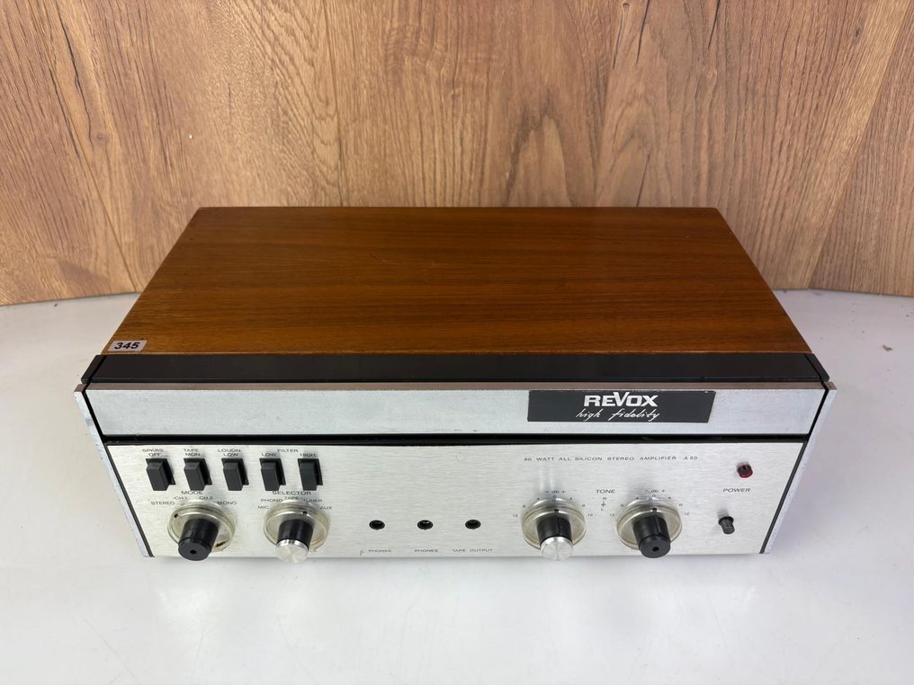 Revox - A50 Amplificator audio #2.1