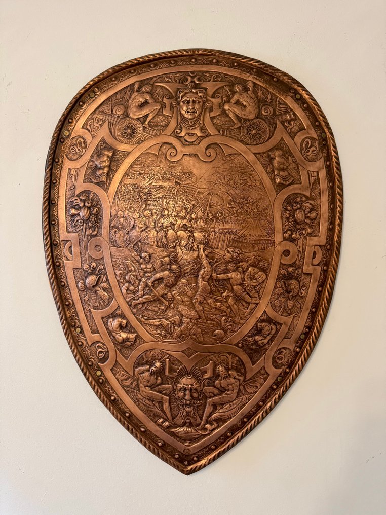 Skjold - Antik - Belgien - 1850-1900 #3.2