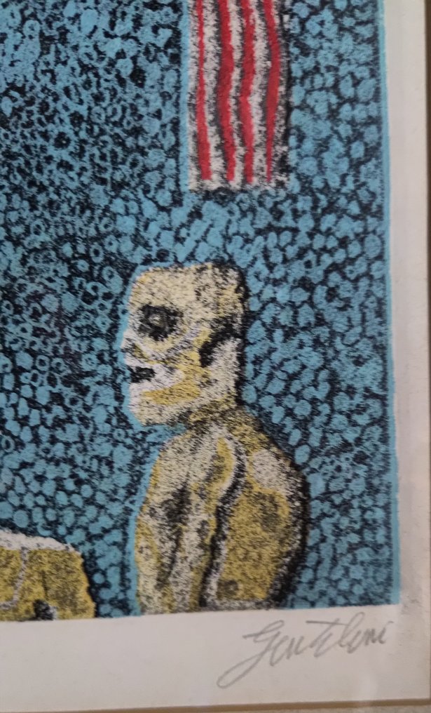 Franco Gentilini (1909-1981) - Figure sulla spiaggia #1.0